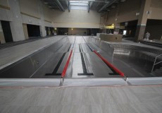 Стальной бассейн в фитнес зал
