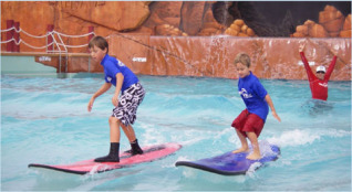 урок по серфингу для детей